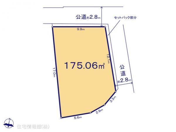 土地 神奈川県横浜市神奈川区松ケ丘21-8 東急東横線反町駅 9,480万円