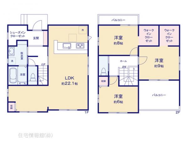 新築戸建 埼玉県越谷市千間台西６丁目 東武伊勢崎線せんげん台駅 4,699万円
