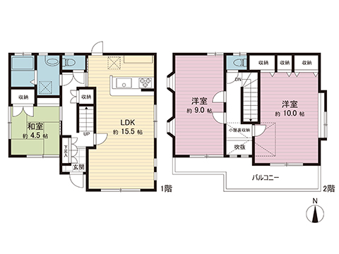 中古戸建 青梅市新町７丁目 JR青梅線小作駅 2,180万円