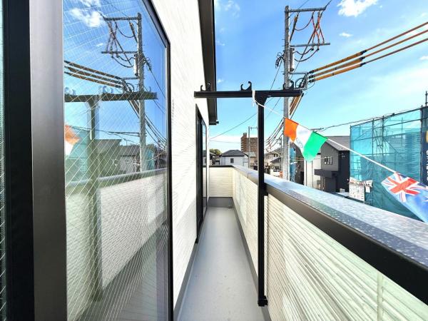 秦野市曽屋3期19棟 バルコニー