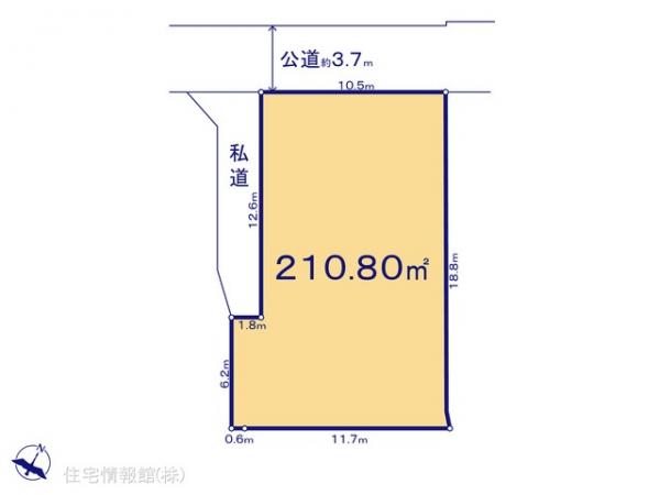 土地 神奈川県平塚市達上ケ丘8-21 JR東海道本線(東京〜熱海)平塚駅 3,180万円