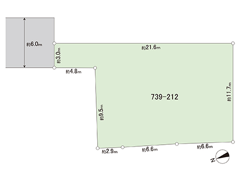 土地 宇都宮市東岡本町 JR東北本線 (宇都宮線）岡本駅 1,280万円
