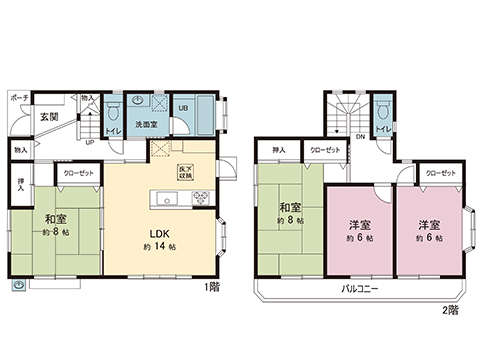 中古戸建 春日部市樋堀 東武野田線藤の牛島駅 1,580万円