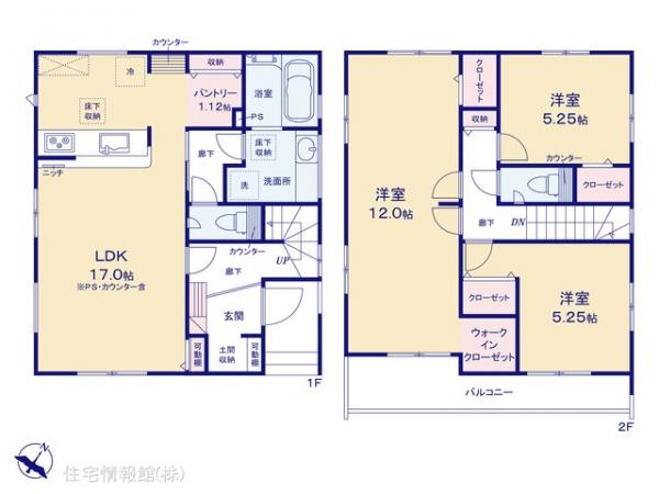 新築戸建 埼玉県川口市大字安行領家4 埼玉高速鉄道戸塚安行駅 3,598万円