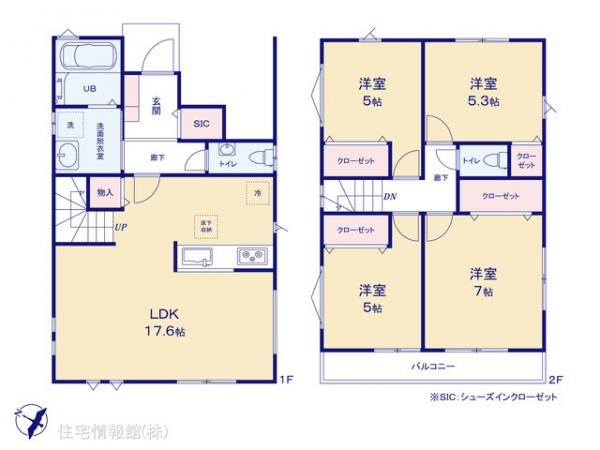 新築戸建 神奈川県横浜市磯子区森が丘１丁目25-21 京急本線上大岡駅 5,980万円