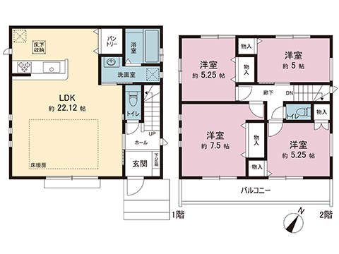 新築戸建 神奈川県横浜市磯子区森が丘２丁目 横浜市営地下鉄ブルーライン港南中央駅 6,798万円