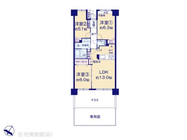 中古マンション 埼玉県川口市弥平１丁目7-1 埼玉高速鉄道川口元郷駅 2,980万円
