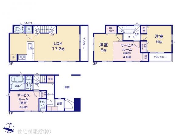 新築戸建 神奈川県横浜市保土ケ谷区権太坂２丁目24-35 JR横須賀線東戸塚駅 3,980万円