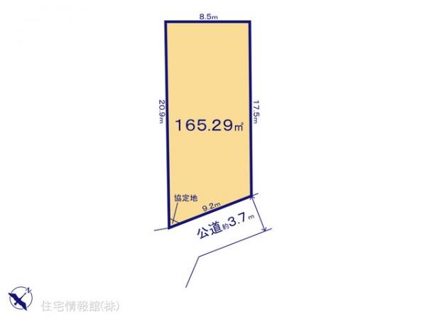 土地 千葉県柏市逆井２丁目16-14 東武野田線逆井駅 2,499万円