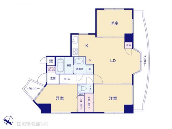 中古マンション 神奈川県相模原市中央区上溝６丁目1-7 JR相模線上溝駅 1,880万円