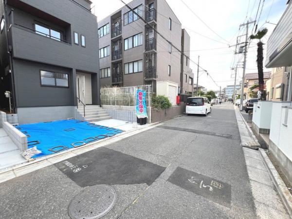 さいたま市北区植竹町1丁目 前面道路含む現地写真