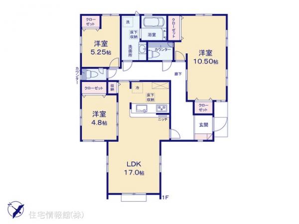 新築戸建 埼玉県上尾市大字原市2065-2 埼玉新都市交通伊奈線沼南駅 4,198万円