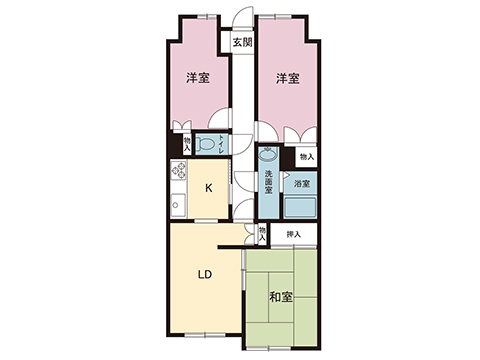 中古マンション 宇都宮市花房３丁目 東武宇都宮線南宇都宮駅 1,180万円