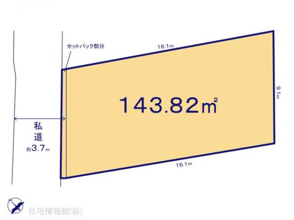 土地 千葉県習志野市花咲２丁目4543-99 京成本線京成大久保駅 3,848万円