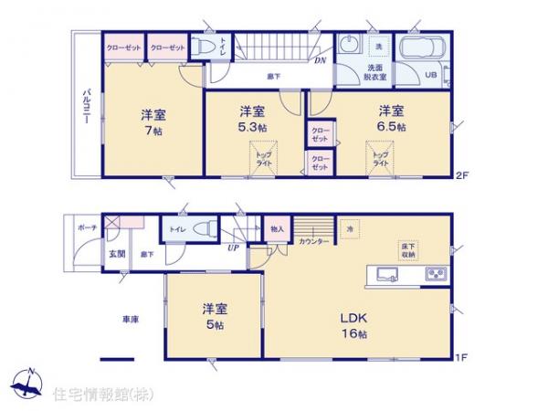 新築戸建 埼玉県さいたま市浦和区大東２丁目23-5 JR京浜東北線北浦和駅 4,580万円