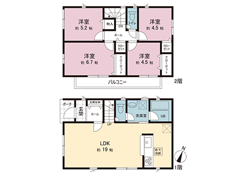 新築戸建 中郡大磯町高麗１丁目 JR東海道本線(東京〜熱海)大磯駅 3,280万円