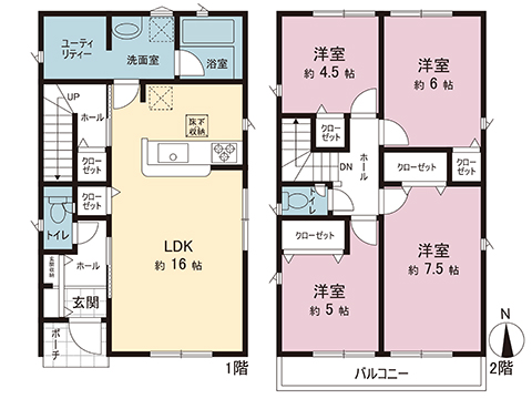 新築戸建 綾瀬市上土棚北４丁目 小田急江ノ島線長後駅 2,780万円