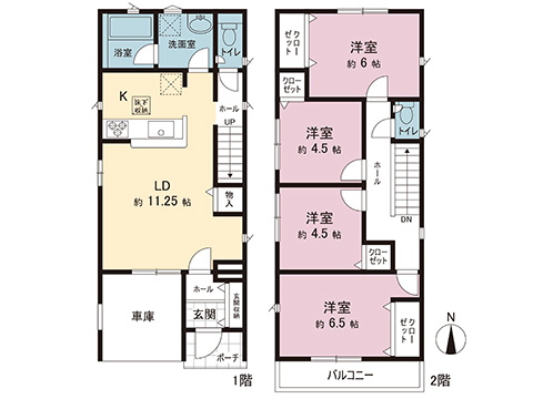 新築戸建 綾瀬市上土棚北４丁目 小田急江ノ島線長後駅 3,080万円