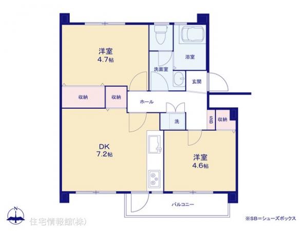 中古マンション 神奈川県川崎市中原区上平間1200-4 JR横須賀線新川崎駅 1,880万円