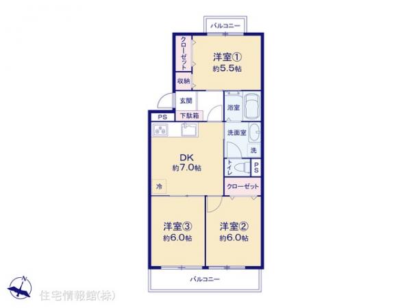中古マンション 神奈川県横浜市港南区港南４丁目10-1 横浜市営地下鉄ブルーライン港南中央駅 1,890万円