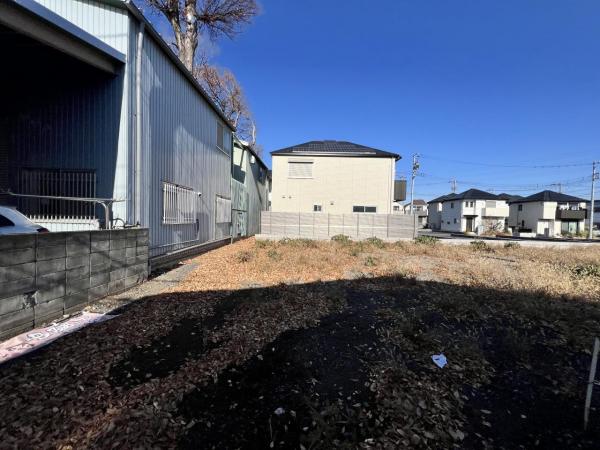 練馬区高松６丁目 土地 現地土地写真
