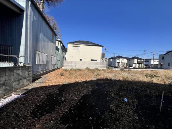 練馬区高松６丁目 土地 現地土地写真
