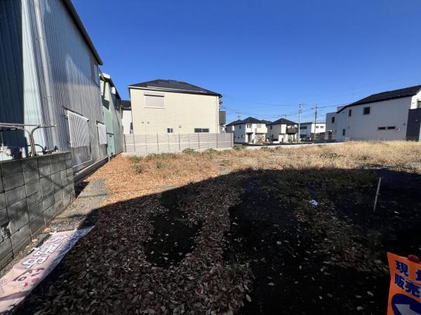 練馬区高松６丁目 土地 現地土地写真