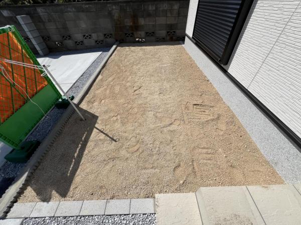 宇都宮市江曽島本町 戸建 庭