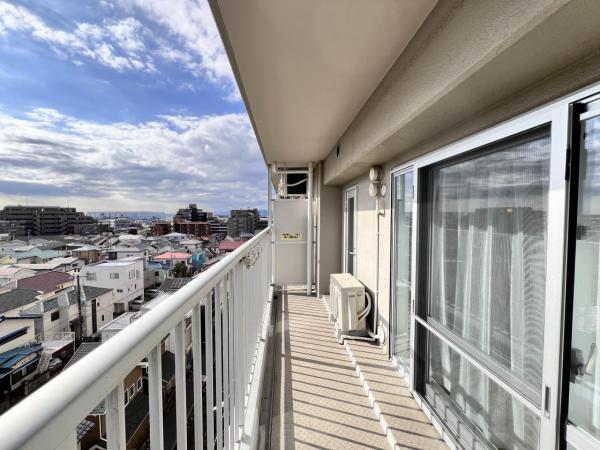 南林間ハイライズ バルコニー