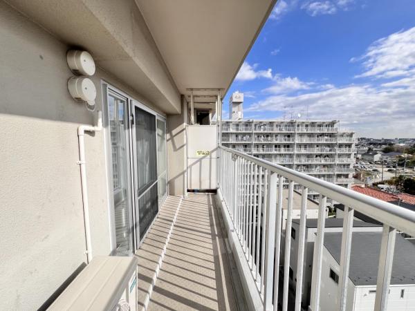 南林間ハイライズ バルコニー