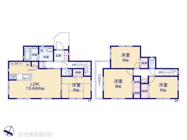 新築戸建 神奈川県足柄上郡松田町松田惣領 小田急線新松田駅 2,490万円