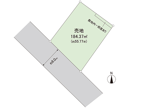 土地 宇都宮市西の宮２丁目 JR日光線鶴田駅 850万円