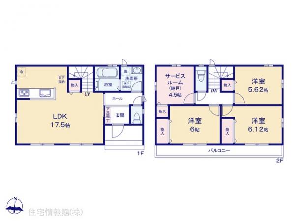 新築戸建 埼玉県三郷市戸ケ崎５丁目175 つくばエクスプレス八潮駅 3,990万円
