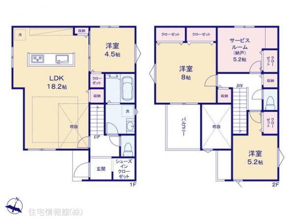 新築戸建 神奈川県横浜市青葉区あざみ野３丁目18-10 東急田園都市線あざみ野駅 9,780万円