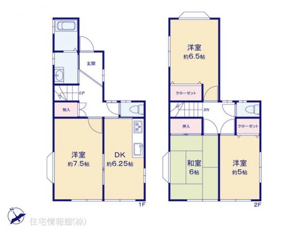 中古戸建 千葉県鎌ケ谷市南初富２丁目18-19 京成松戸線初富駅 1,999万円