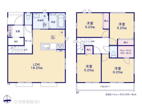 新築戸建 埼玉県川口市南鳩ヶ谷７丁目18-3 埼玉高速鉄道南鳩ケ谷駅 4,490万円