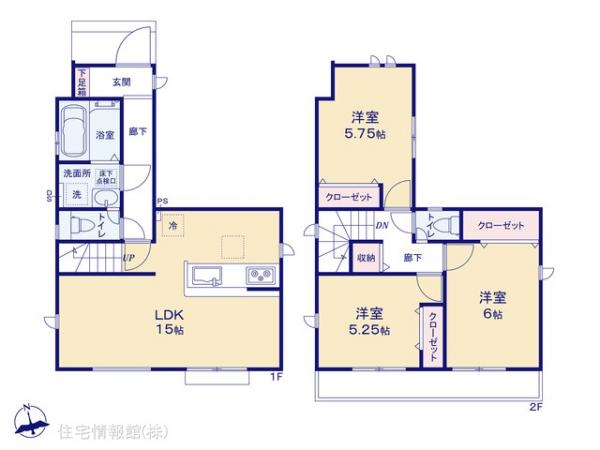 新築戸建 東京都稲城市押立715-1 JR南武線矢野口駅 5,580万円