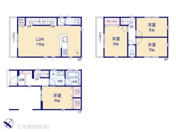新築戸建 埼玉県川口市上青木６丁目38-33 埼玉高速鉄道鳩ケ谷駅 3,780万円