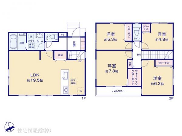 新築戸建 神奈川県横浜市保土ケ谷区川島町1468-4 相鉄本線西谷駅 5,180万円