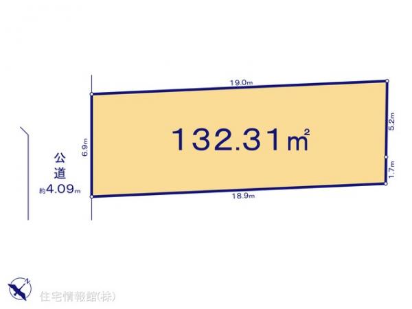 土地 東京都昭島市緑町５丁目11-8 JR青梅線拝島駅 3,550万円