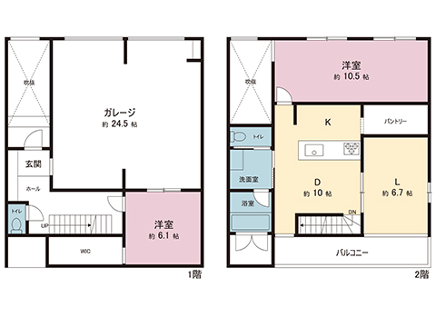 宇都宮市清原台５丁目 中古戸建 間取り図