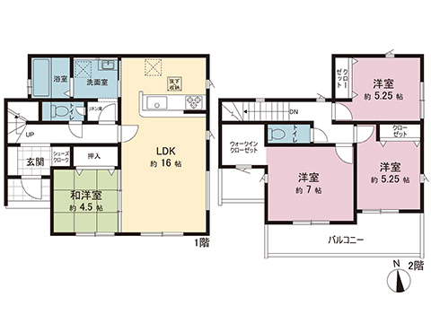 新築戸建 宇都宮市鶴田町 東武宇都宮線東武宇都宮駅 3,090万円