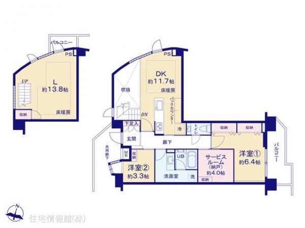 中古マンション 東京都世田谷区三軒茶屋２丁目51-5 東急田園都市線三軒茶屋駅 1億6,980万円