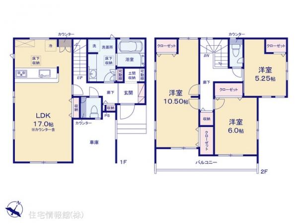 新築戸建 埼玉県ふじみ野市川崎２丁目2-2 東武東上線上福岡駅 4,398万円