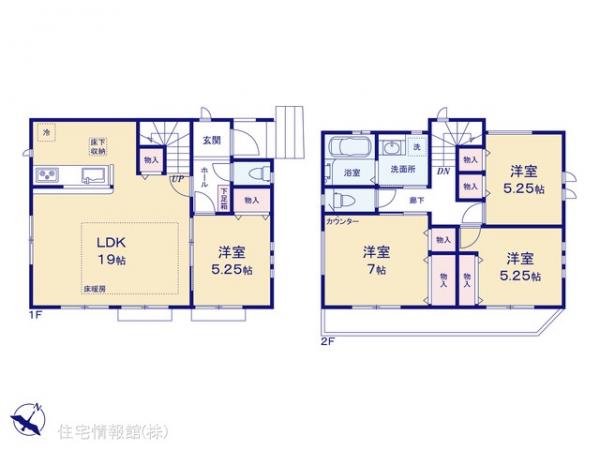 新築戸建 神奈川県横浜市磯子区森が丘２丁目 横浜市営地下鉄ブルーライン港南中央駅 6,298万円