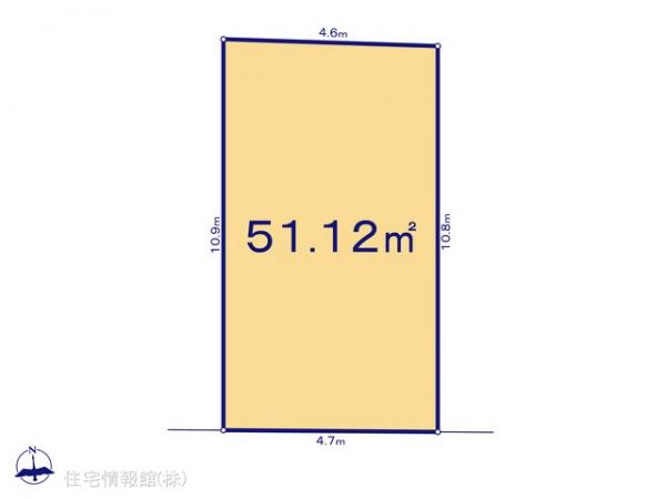 土地 東京都三鷹市牟礼１丁目5-4 京王井の頭線久我山駅 2,480万円