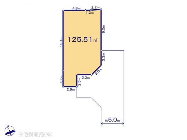 土地 東京都町田市金森６丁目 東急田園都市線南町田グランベリーパーク駅 3,180万円