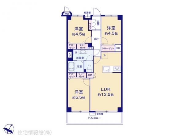 中古マンション 東京都世田谷区南烏山１丁目16-22 京王線芦花公園駅 5,680万円