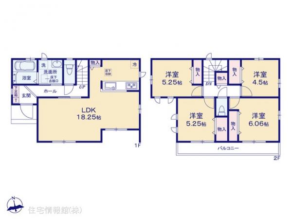 新築戸建 東京都府中市日新町３丁目3-3 JR南武線西府駅 5,490万円