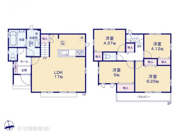 新築戸建 東京都府中市日新町３丁目3-3 JR南武線西府駅 5,250万円
